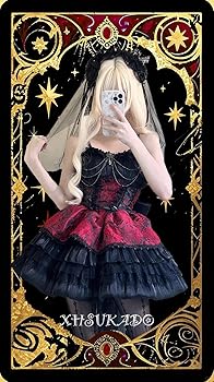 Amazon.co.jp: [XHSUKADO] ゴスロリ JSK ロリータ